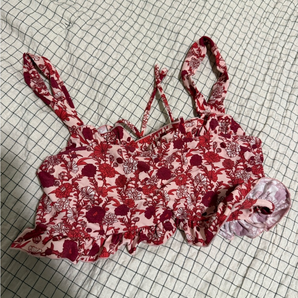 Citrine bathing suit top from Anthropologie
